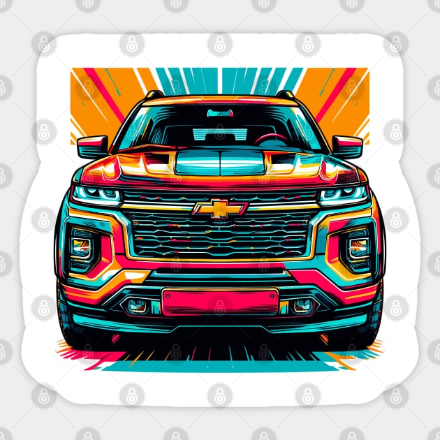 Chevy Blazer Sticker by Vehicles-Art